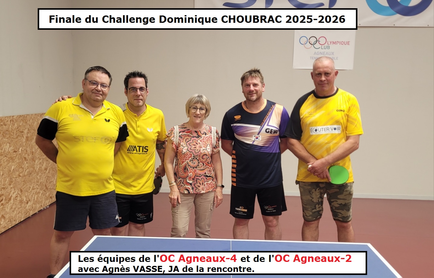 Finalistes Challenge  D.Choubrac 2025 2026
